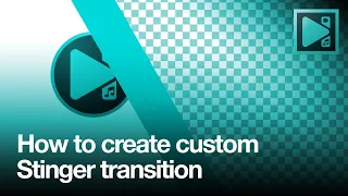 How to create custom stinger transition in VSDC