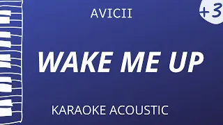 Wake Me Up - Avicii (Karaoke Acoustic Piano) Higher Key