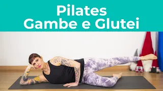 Pilates Dolce per Glutei e Gambe - Aumentare la mobilità delle anche | Pilates a casa | 35 Minuti