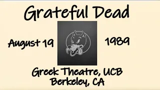 Grateful Dead 8/19/1989