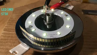 Ремонт LED люстры. Замена SMD лампочек