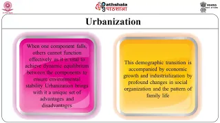 Impact of Urbanization on Man