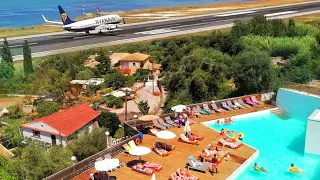 CORFU AIRPORT - AMAZING SCENERY AND SPECTACULAR VIEWS - PLANESPOTTING