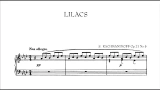 Rachmaninoff plays Rachmaninoff - 12 Romances, Op. 21: No. 5, Lilacs