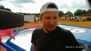 Interview with Colt Smith at Laurens County Speedway