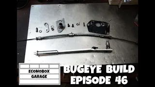 Handbrake reassembled. What's next for the seats, bonnet & interior trim? Bugeye Build Episode 46