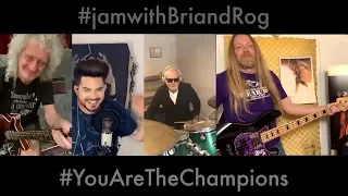 Queen - We Are The Champions, Brian May, Roger Taylor, Jamie Mallender & Adam Lambert