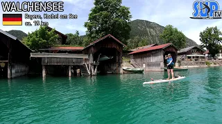 SUP-Tour auf dem WALCHENSEE | Morgens ein Paddelparadies für Stand-Up Paddler!