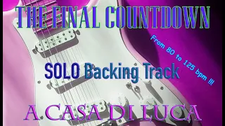 THE FINAL COUNTDOWN - GUITAR SOLO BACKING TRACK