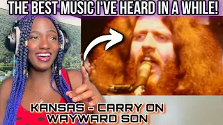 OVERWHELMING Singer First Time Hearing Kansas - "Carry on Wayward Son"