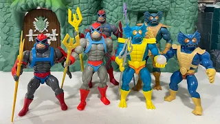 NEW HEMAN AND THE MOTU CARTOON COLLECTION MERMAN N STRATOS ACTION FIGURE REVIEW! WHO DID IT BETTER?