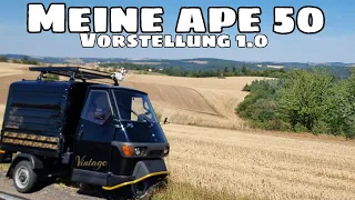 Meine Ape 50 Vorstellung 1.0 #piaggio #ape50 #vespa piaggio