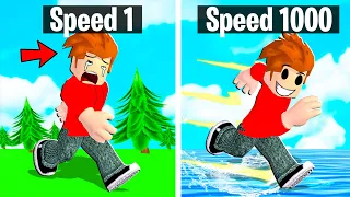 UPGRADING CHOP TO BECOME THE FASTEST MAN INSIDE ROBLOX