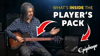 Epiphone Les Paul Player Pack Demo & Unboxing -  A Perfect Guitar Starter Pack For Beginners