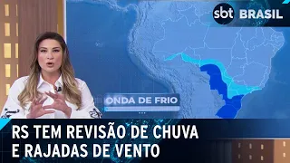 Estado gaúcho em alerta para novos temporais | SBT Brasil (22/05/24)