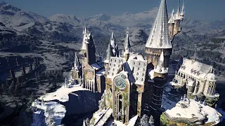 [4K] Relaxing Tour in Hogwarts Castle (Hogwarts Legacy Ambience & Music)