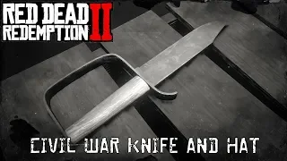 Red Dead Redemption 2 - Civil War Knife - Civil War Hat