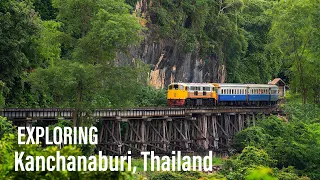 2021 - 4K Kanchanaburi  Death Railway, River Kwai Bridge and Huay Maekamin waterfall