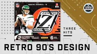 2020 Panini Zenith Football Hobby Box Break | 3 HITS!