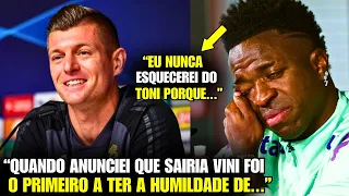 🚨 NOSSA! Olha COMO FOI a EMOCIONANTE despedida do VINI JUNIOR do KROOS!