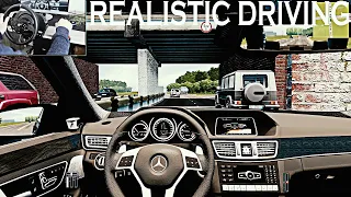 City Car Driving - Mercedes-Benz E63 2015 | Thrustmaster T300 RS GT