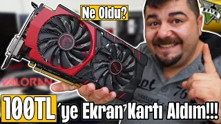 #2 100 TL'YE HURDA EKRAN KARTI ALDIM - Tamir Edip 100 FPS GTA5 Oynadım