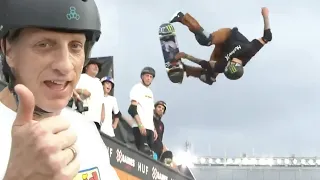 BEST TRICK with Tony HAWK & some of the best VERT skaters X GAMES 2023