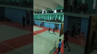 Intramural of badminton 🏸💯