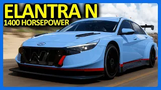 Forza Horizon 5 : The Fastest FWD Car!! (FH5 Hyundai Elantra N)