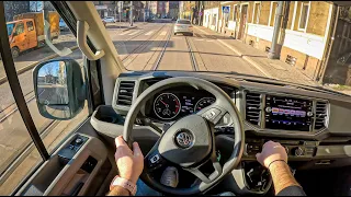 2023 Volkswagen Crafter 4MOTION [177HP] |0-100| POV Test Drive #1525 Joe Black