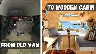 VAN TOUR | DIY Stunning Converted TOYOTA HIACE Campervan