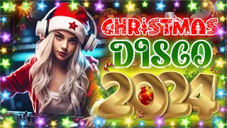 SUPER DISCO Christmas Songs 2024 Dance Mix 🎅DJ Nonstop Christmas Instrumental🎄Christmas Songs Medley