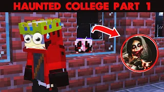 Minecraft Haunted College | Minecraft Horror Story in Hindi Part 1