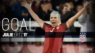 WNT vs. Canada: Julie Ertz Goal - Nov. 12, 2017
