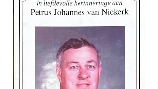 Begrafnis: Piet van Niekerk