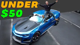 TOP 5 CHEAP MODS FOR YOUR CAMARO SS