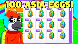 Trading 100 NEW SOUTHEAST ASIA EGGS (Adopt Me Update)
