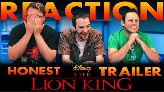 Lion King Honest Trailer REACTION!!