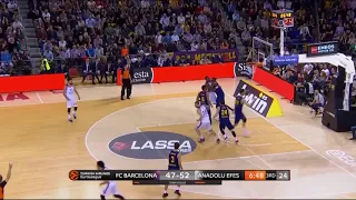 Shane Larkin highlights (Barcelona-Efes: 68-102)