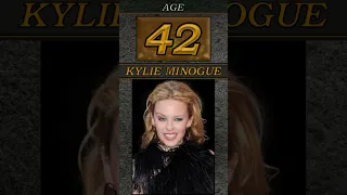 Kylie Minogue transformation 25 to 54 years old #shorts