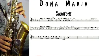 Dona Maria - Partitura - Saxofone