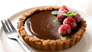 Healthy Chocolate Tarts | Easy Plant-Based Dessert