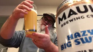 It’s beer time with beer man! Maui Brewing - HAZY BIG SWELL - Hazy IPA - Beer Review