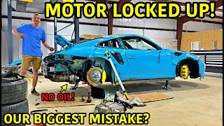 Rebuilding A Wrecked Porsche 911 Turbo Part 2!!!