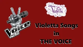 VIOLETTA SONGS IN THE VOICE