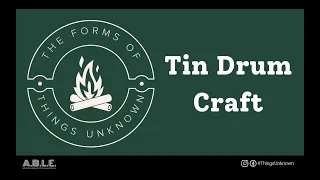 Craft: Tin Can Drum