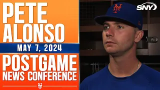 Pete Alonso reacts to his two-run, three-RBI performance in Mets win vs. STL | SNY