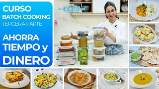 🤩 Cómo ORGANIZARTE y AHORRAR en la COCINA | Curso BATCH COOKING 3/3 🥰