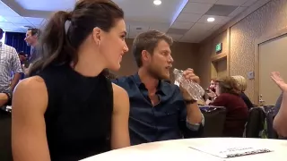 SDCC 2015 - The Last Ship Travis Van Winkle & Marissa Neitling