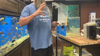 How to Install an Aquarium Hang on Overflow Box